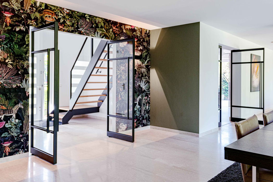 Double pivot doors by Preferro with FritsJurgens System M